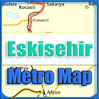 Eskisehir Turkey Metro Map Offline