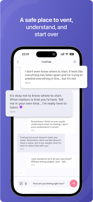 ColdTalk – Heal in Silence Screenshot 1
