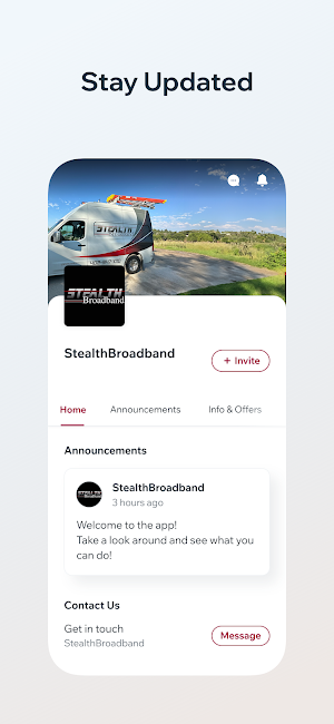 Stealth Broadband Screenshot 2