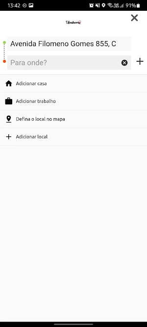 Umbora - Passageiro Screenshot 2