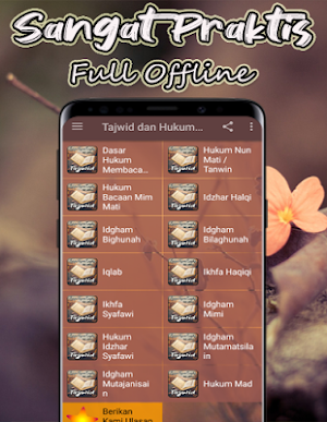 Tajwid dan Hukum Alquran Offline Screenshot 1