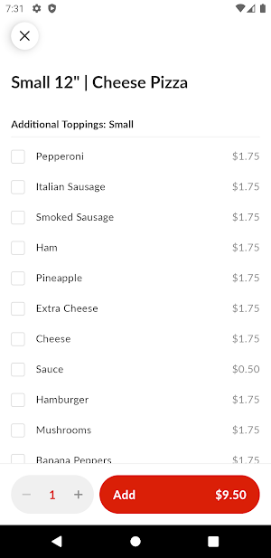 Jim & Nena's Pizzeria To Go Screenshot 3