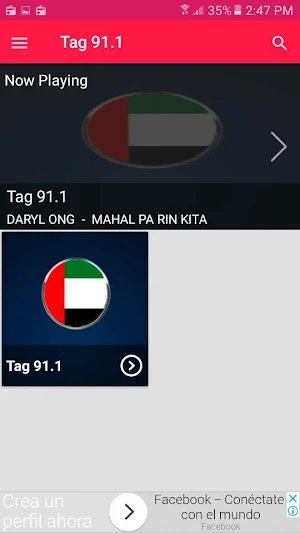 91.1 Dubai Radio Screenshot 0