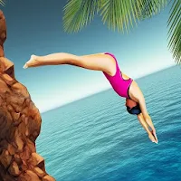 Cliff Flip Diving 3D Flip