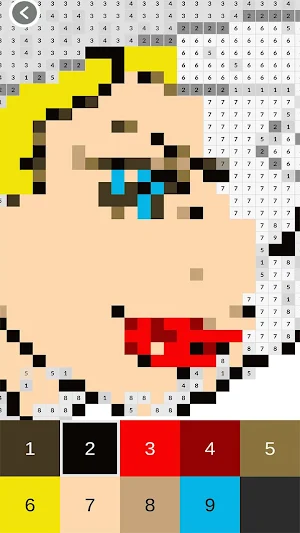 Pop Art Color By Numbers-PopArts PixelArt Coloring Screenshot 2