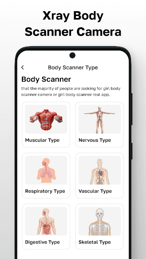 Xray Body Scanner Camera Screenshot 1