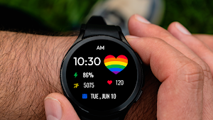 Pride Month Watch Face Screenshot 0