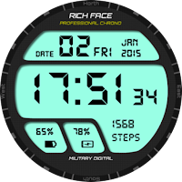Watch Face Military Digital
