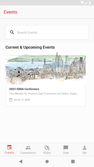 SABA Conference Screenshot 1