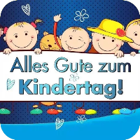 Glückwünsche zum Kindertag