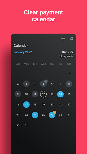 Expensum – Payment Reminder Screenshot 2