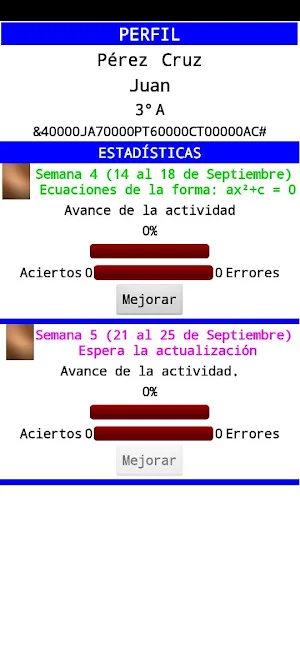 Actividades de reforzamiento M Screenshot 1
