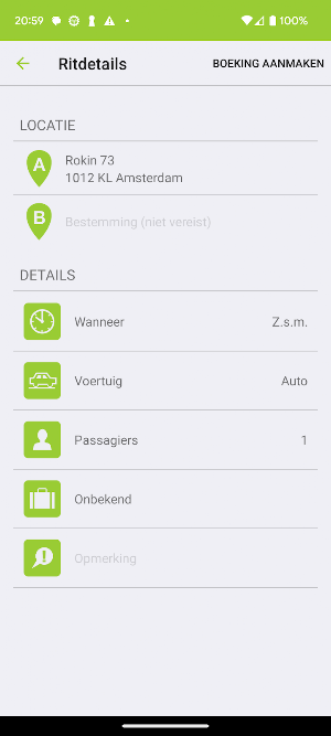 e-Trevia Taxi Screenshot 1