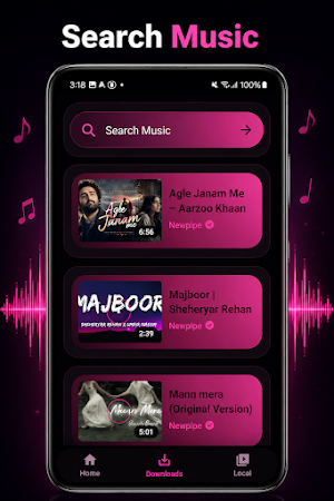 NewPipè Mp3 Mp4 Downloader Screenshot 1