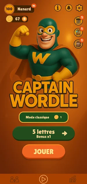 Captain Wordle Screenshot 0