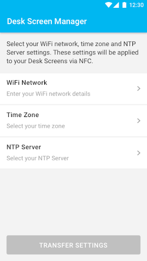 Condeco Desk V3 Screen Setup Screenshot 1