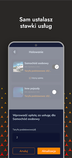 Pomoc Drogowa App Partner Screenshot 2