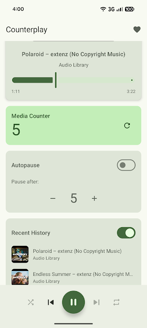 Counterplay - Autopause Media Screenshot 1