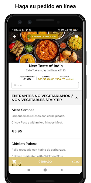 New Taste of India Screenshot 0