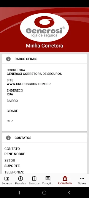 Generosi Seguros Screenshot 1