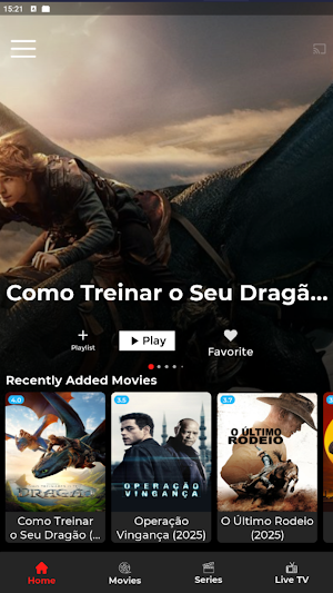 Cinevision Xtream Player Screenshot 0