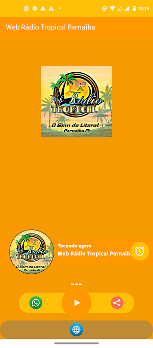 Web Rádio Tropical  Parnaiba Screenshot 1