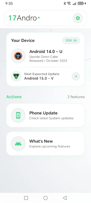 17 Updates info for Android Screenshot 0