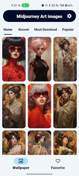 Midjourney Art images Screenshot 0