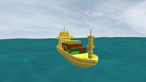 Cargo ship transport 3d game Screenshot 2