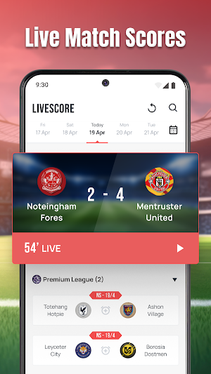 All Football Live Score Screenshot 0
