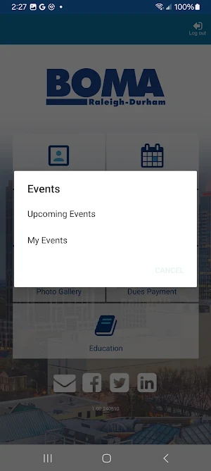 BOMA Raleigh-Durham Screenshot 2