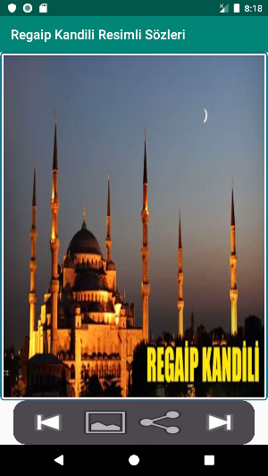 Regaip Kandili Resimli Mesajları 2020 Screenshot 0