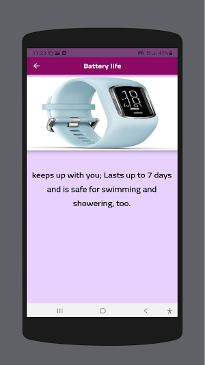 Garmin vivosmart 4 guide Screenshot 1