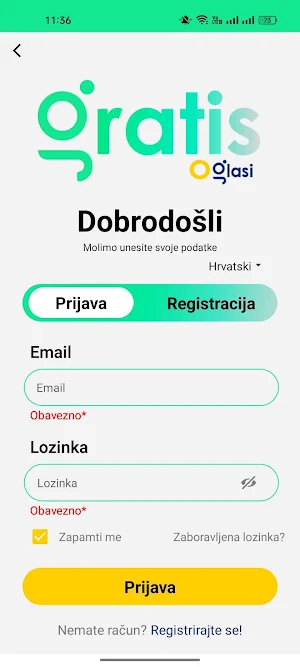 GratisOglasi.hr Screenshot 2