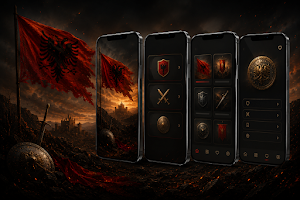 Albanian Flag HD Screenshot 1