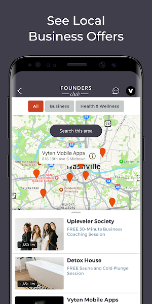 Founders Club Screenshot 1