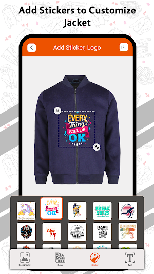 Custom Jackets:Design jackets Screenshot 3