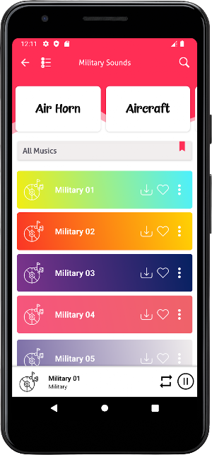 Military Sounds screenshot 6