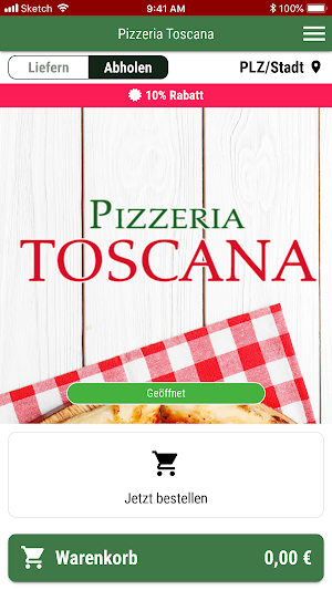 Pizzeria Toscana Screenshot 0
