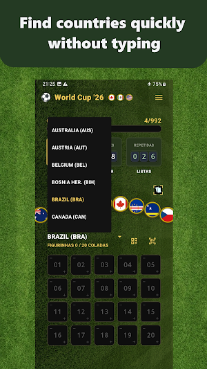 Sticker Album World Cup 2026 Screenshot 1
