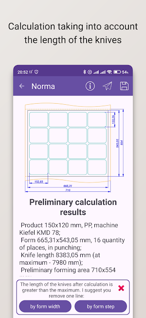 Norma - thermoforming tools Screenshot 2