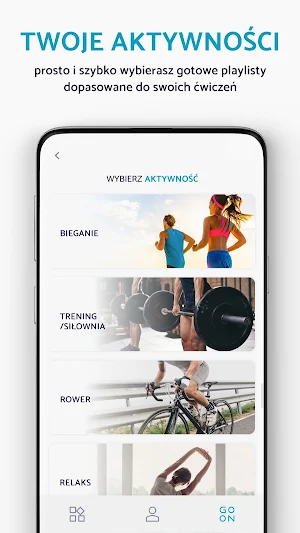 GO ON – Muzyka Home & Active Screenshot 2