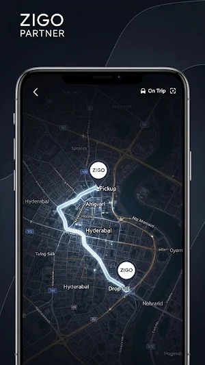 ZIGO Partner – Driver Ride App Screenshot 2