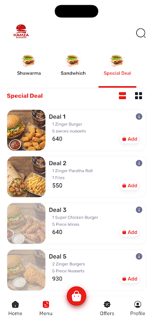 Hamza Burger Screenshot 1