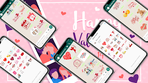 Valentine Day Stickers / 2021 (WAStickerApps) Screenshot 0