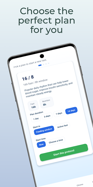Bien Jeûner: Fasting 16:8 Screenshot 1