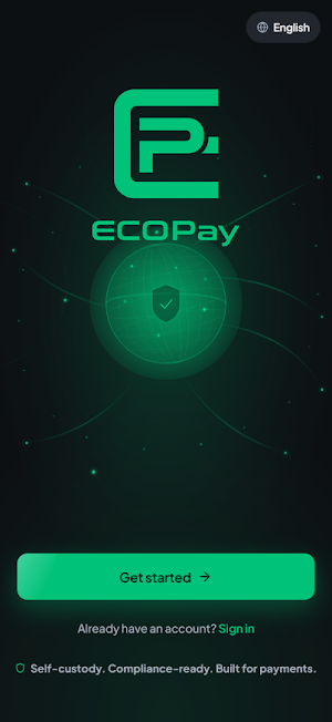 ECOPay: Self-Custody Wallet Screenshot 0