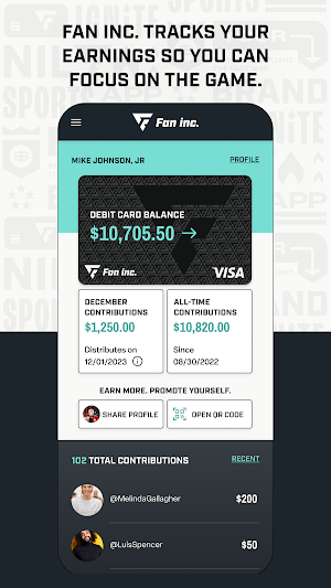 Fan inc. Screenshot 3