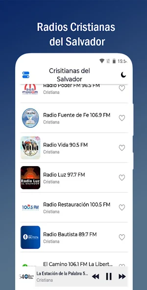 Radios Cristianas del Salvador Screenshot 3