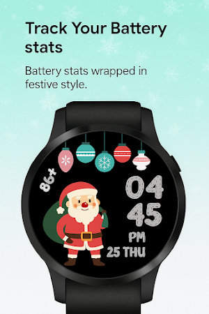 Christmas Joy WatchFace Screenshot 2
